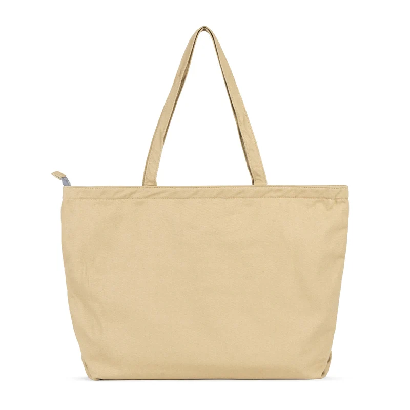 ROKA Große Tasche aus recycelter Baumwolle „Portobello N“ – Khaki