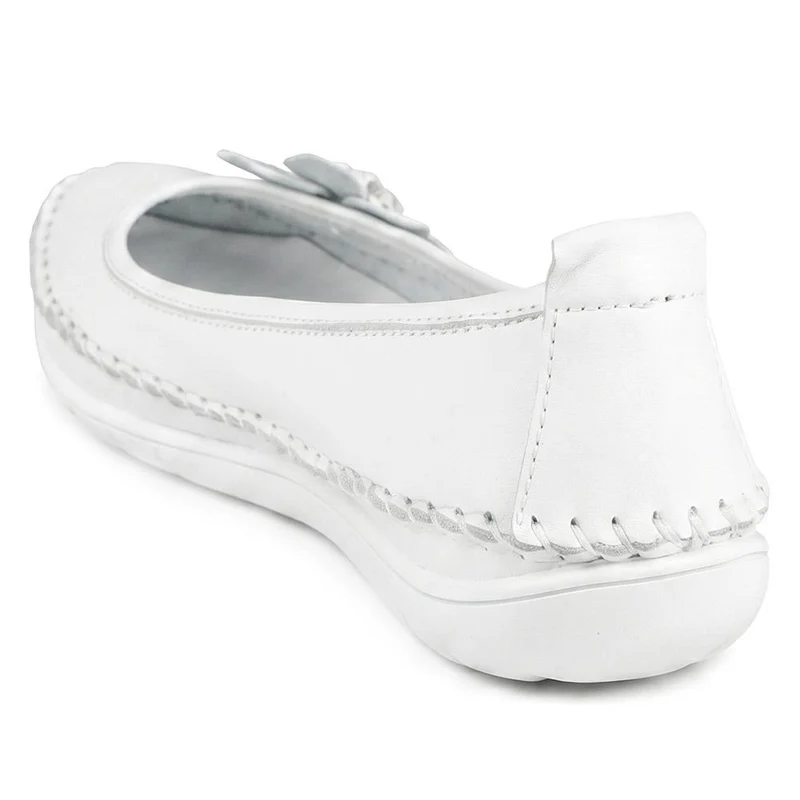 Lightweight Leather Pumps - SIMIN41000 / 326 772 - White