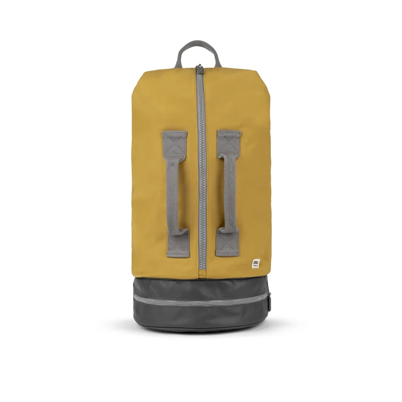 ROKA Heathrow Große Tasche aus recyceltem Canvas - Mais