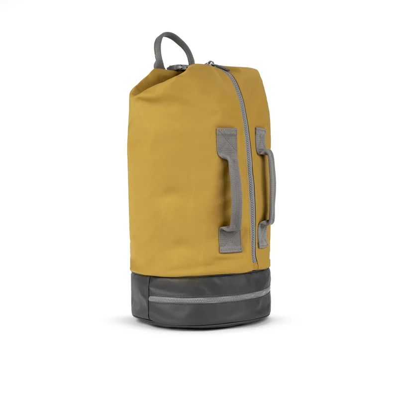 ROKA Heathrow Große Tasche aus recyceltem Canvas - Mais