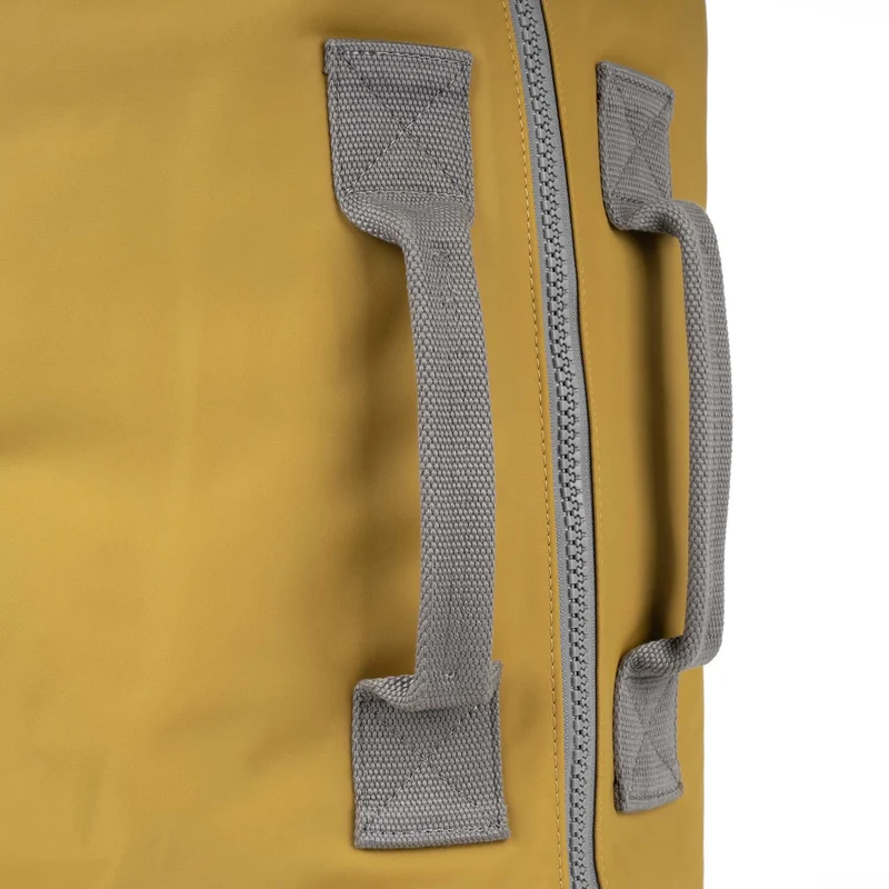 ROKA Heathrow Große Tasche aus recyceltem Canvas - Mais