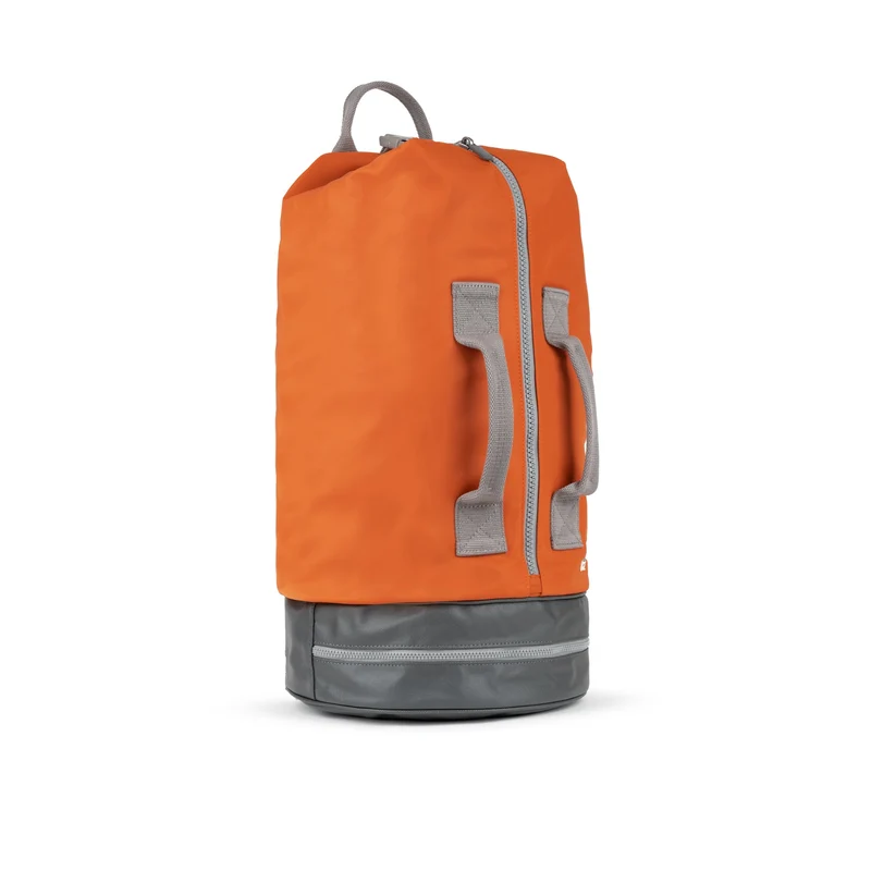 ROKA Heathrow Große Tasche aus recyceltem Canvas - Gebranntes Orange