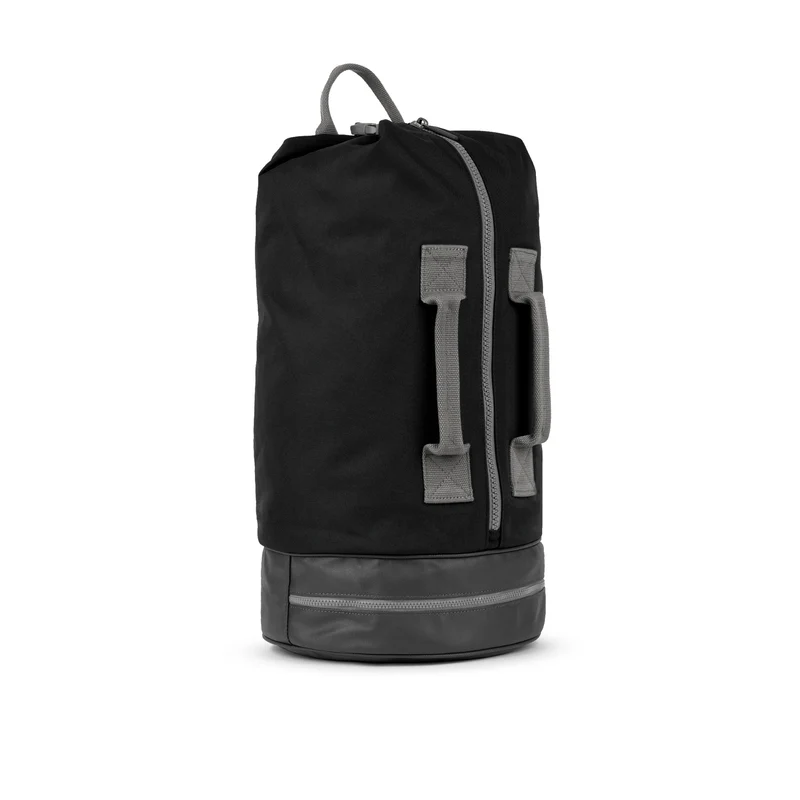 ROKA Heathrow Große Tasche aus recyceltem Canvas - Asche