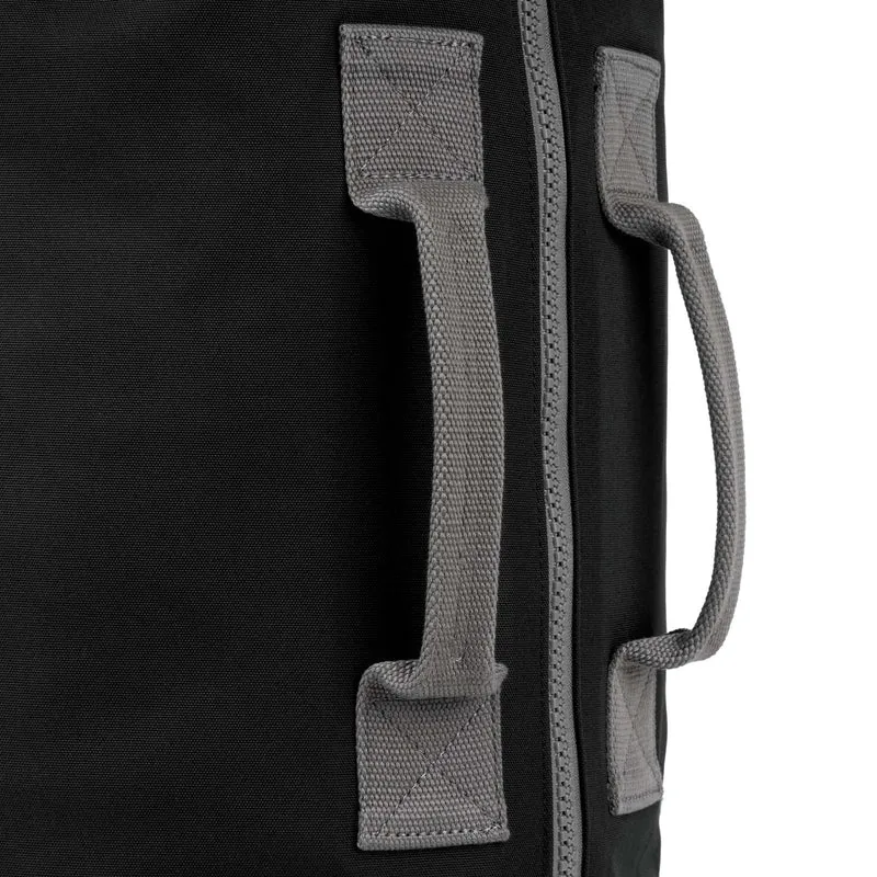 ROKA Heathrow Große Tasche aus recyceltem Canvas - Asche