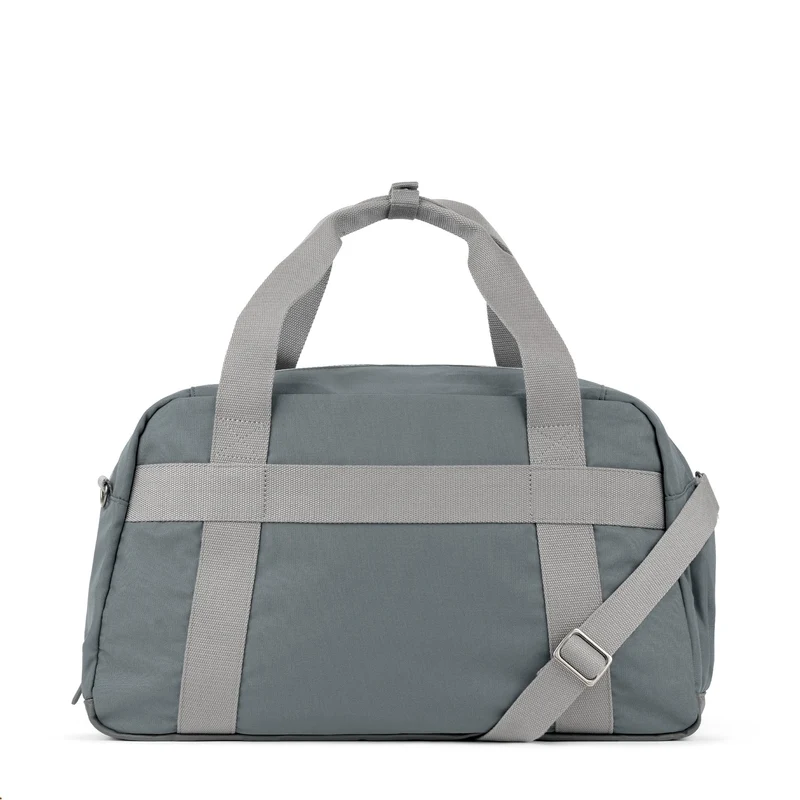 ROKA Große Tasche Gatwick aus recyceltem Canvas - Rauchgrau