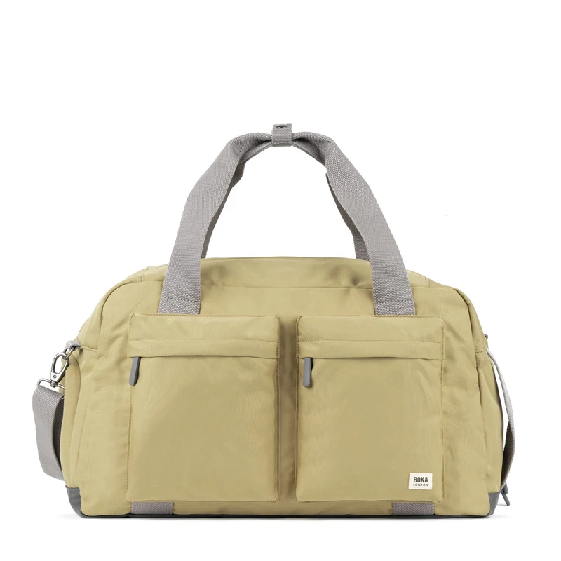 ROKA Große Tasche Gatwick aus recyceltem Canvas - Khaki