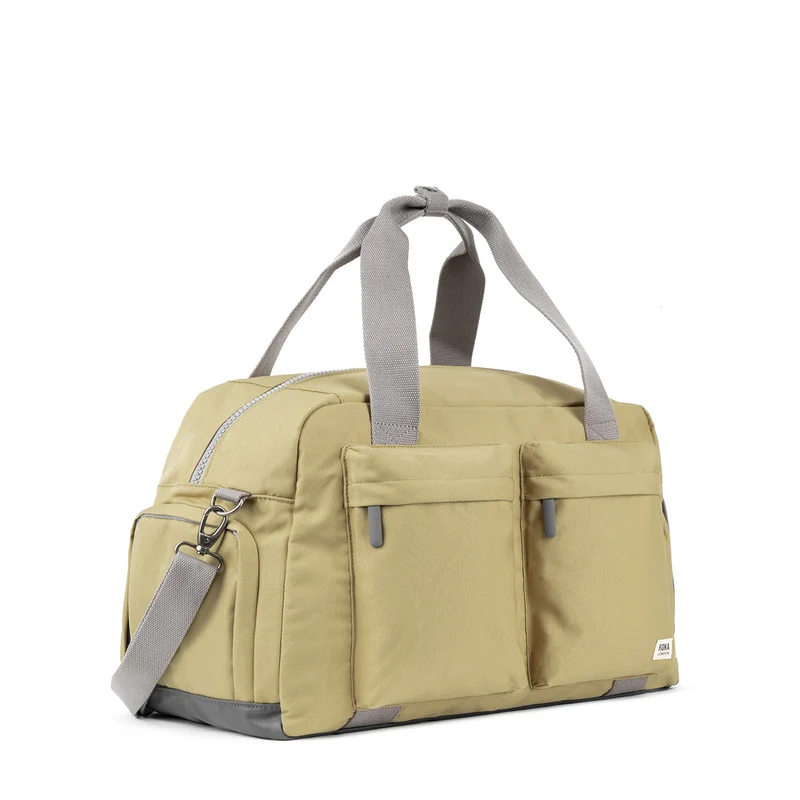 ROKA Große Tasche Gatwick aus recyceltem Canvas - Khaki