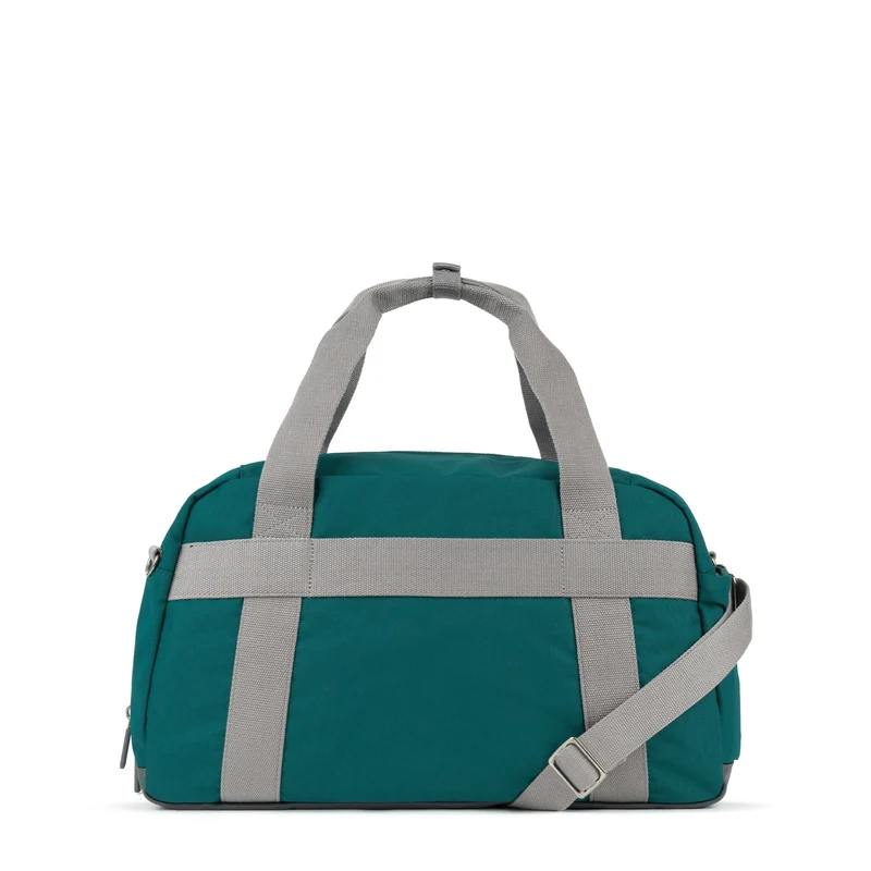 ROKA Gatwick Mittelgroße Tasche aus recyceltem Canvas - Blaugrün