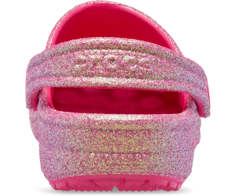 CROCS Schillernder Glitzer-Clog für Kinder - Drachenfrucht