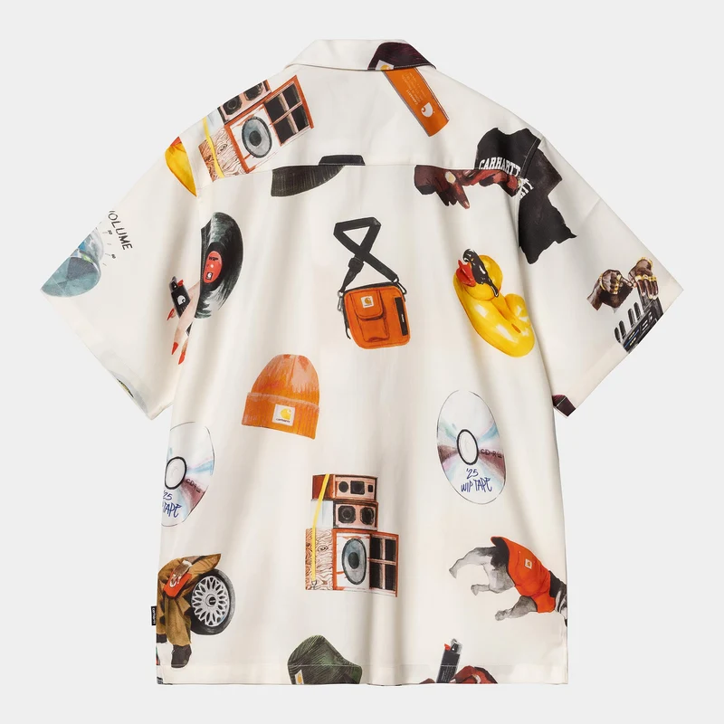 Carhartt WIP Herrenhemd mit Jacob Rochester-Print - Wachs