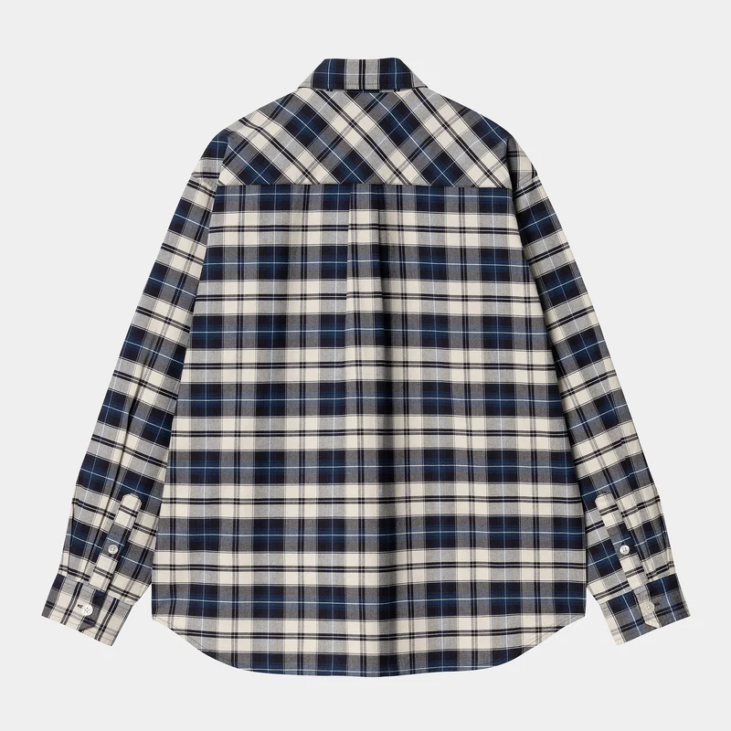 Carhartt WIP Herren Tarbell Hemd - Dunkelblau