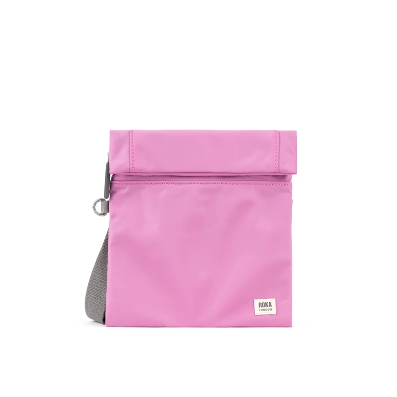 ROKA Kleine Stratford-Tasche aus recyceltem Nylon - Orchidee