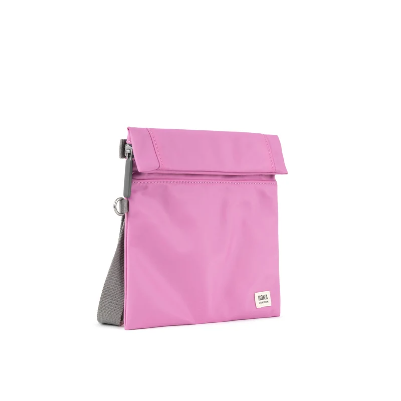 ROKA Kleine Stratford-Tasche aus recyceltem Nylon - Orchidee