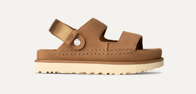 UGG Goldenstar Glide Sandale für Damen | Kastanie