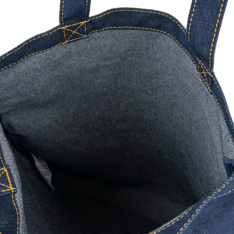 ROKA Notting Hill Baumwoll-Tragetasche - Dunkle Denim-Waschung