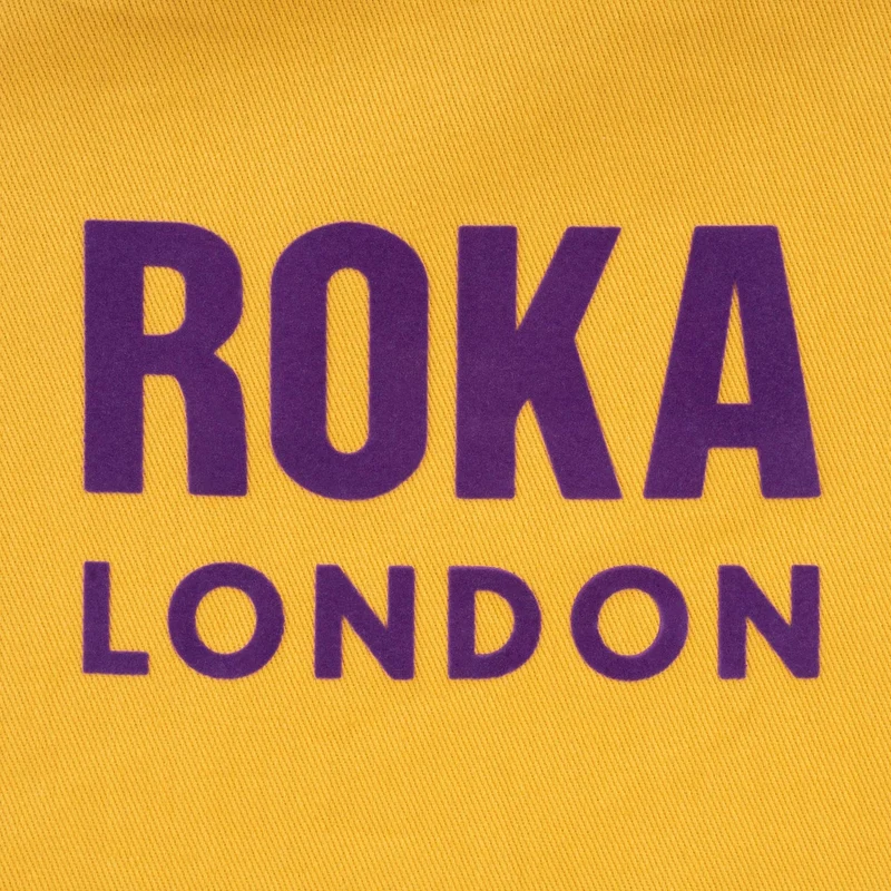 ROKA Notting Hill Baumwoll-Tragetasche - Gelb