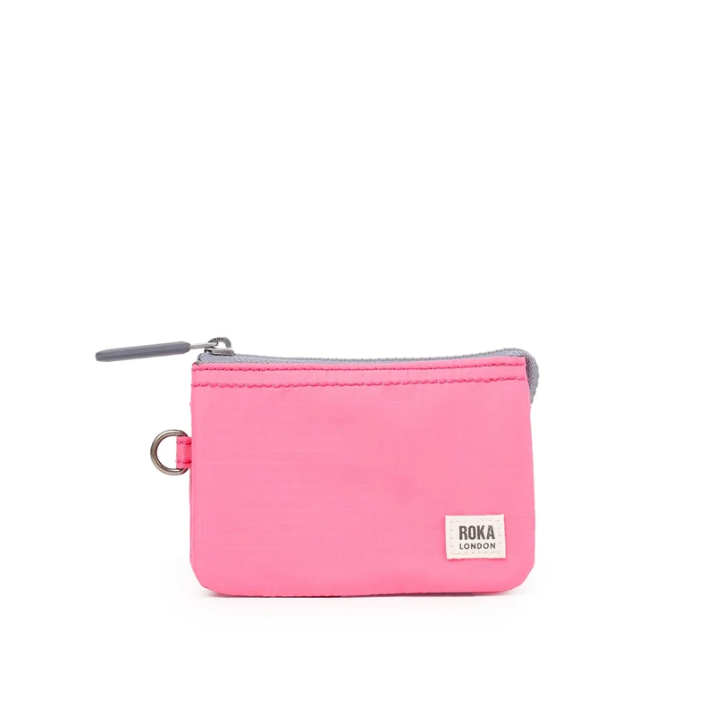ROKA Carnaby Barocke kleine Handtasche aus recyceltem Nylon-Ripstop