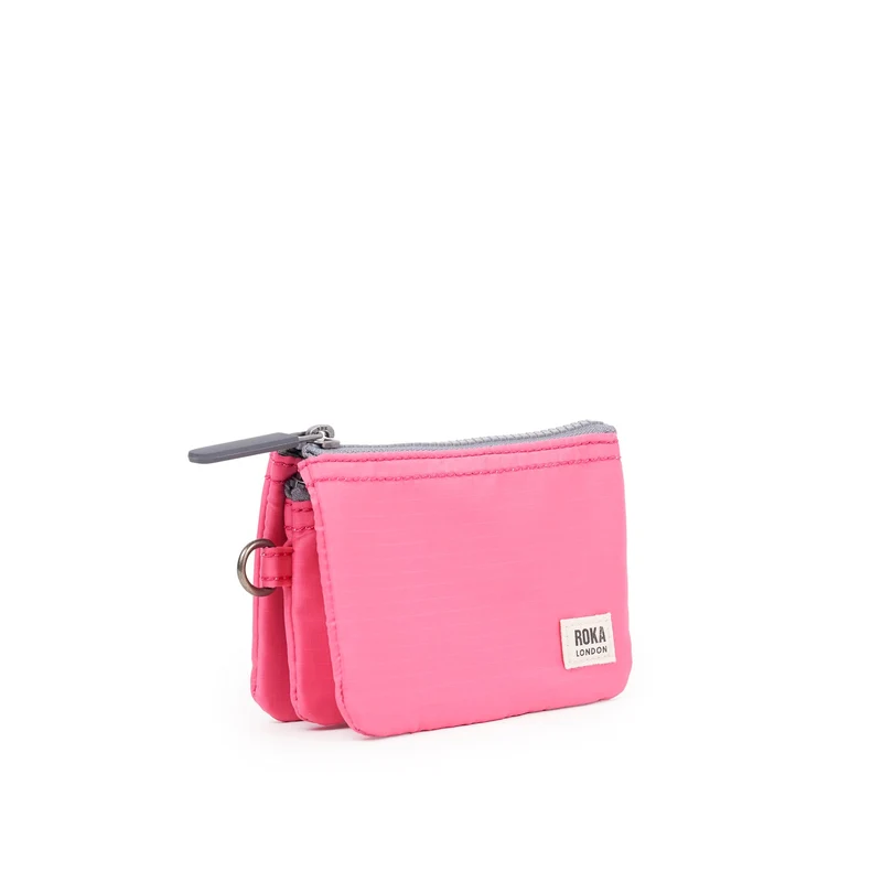 ROKA Carnaby Barocke kleine Handtasche aus recyceltem Nylon-Ripstop
