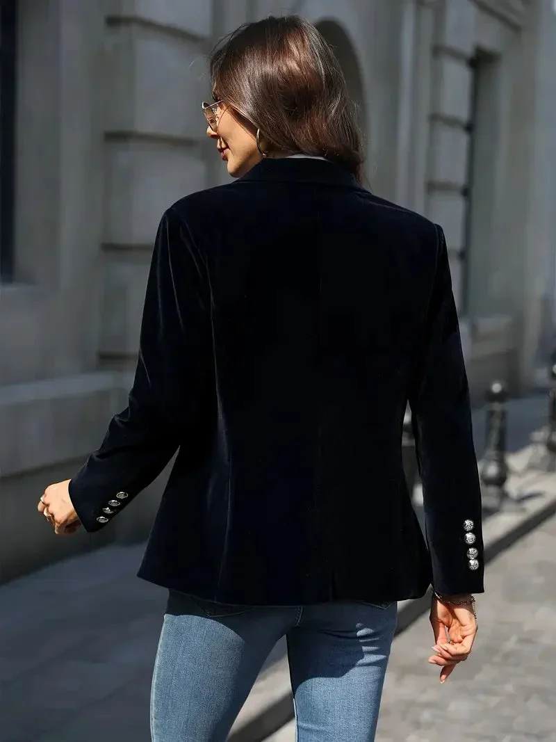 Sophie | Luxuriöser Und Eleganter Samt-Blazer