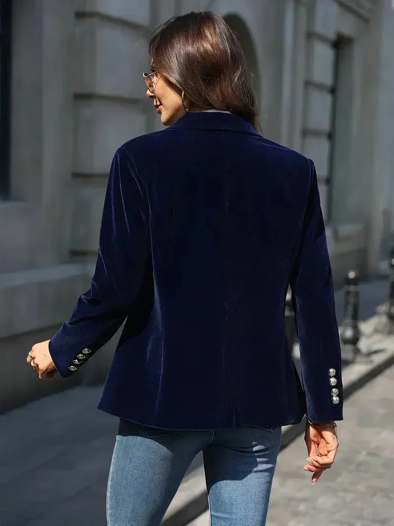 Sophie | Luxuriöser Und Eleganter Samt-Blazer