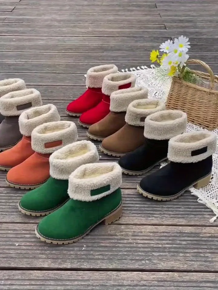 Emma | Kuschelige Mid-Calf-Stiefel mit Fleecefutter
