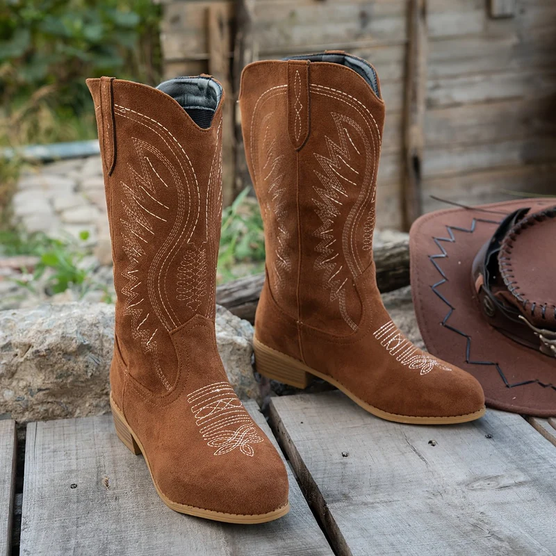 Hannah | Elegante Cowboystiefeln im klassischen Western-Stil