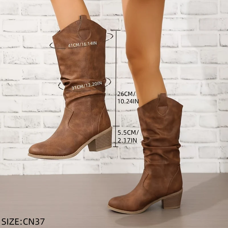 Marlene | Komfortable Western Cowboystiefel mit weiter Wadenweite