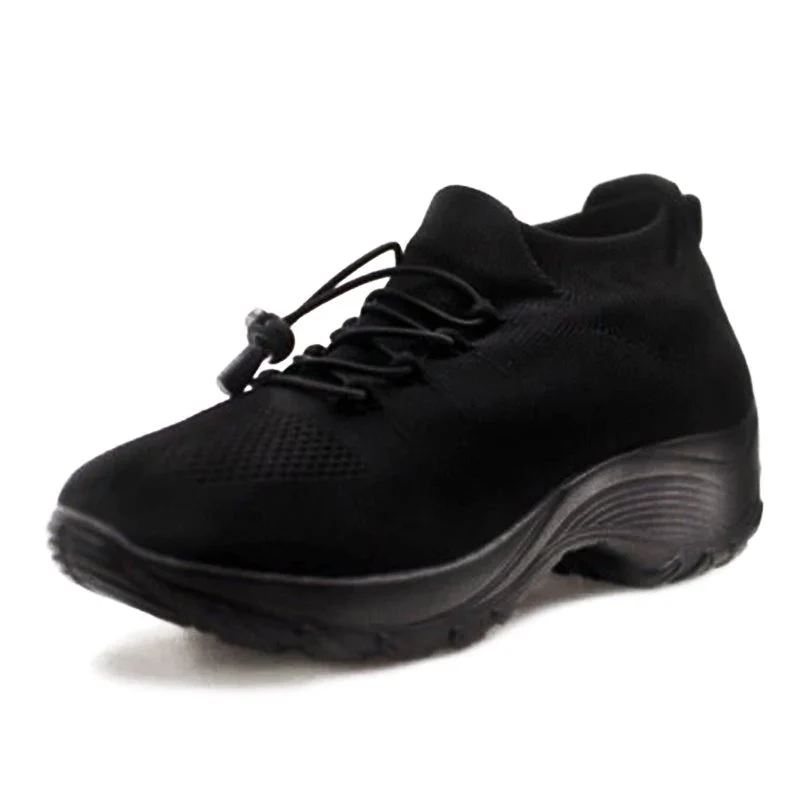 Mia | Bequeme Und Orthopädische Plateau-Sneaker