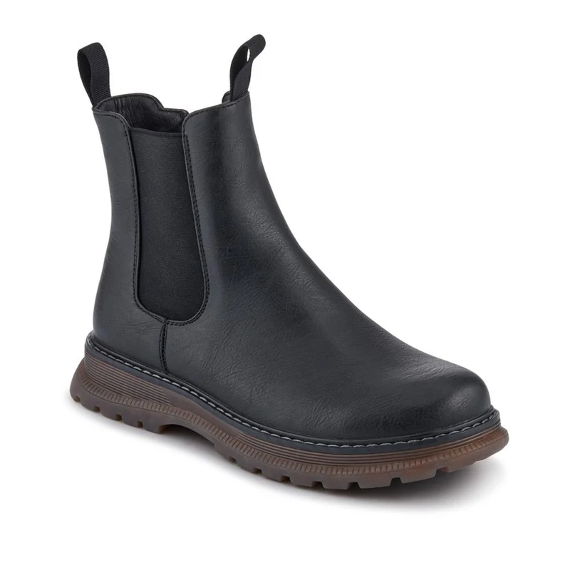 Elasticated Slip-On Boots With Inside Zip - PINYI42006 / 328 209