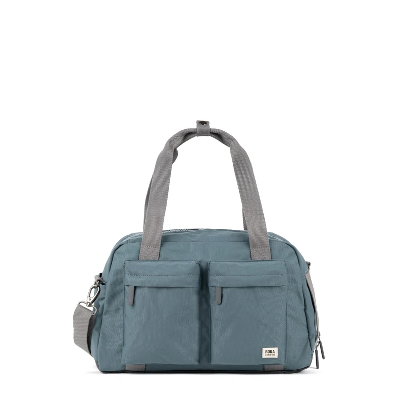 ROKA Kleine Tasche Gatwick aus recyceltem Canvas – Airforce