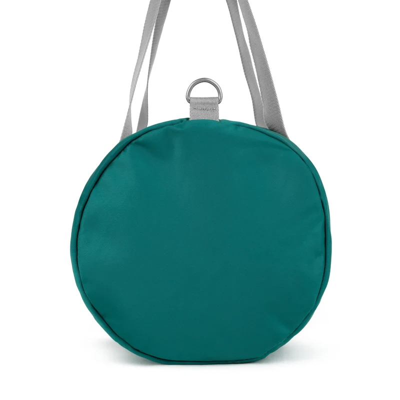 ROKA Mittelgroße Tasche City aus recyceltem Nylon - Blaugrün