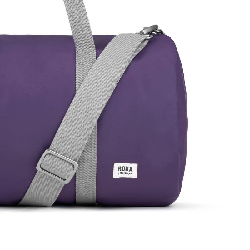 ROKA Mittelgroße Tasche City aus recyceltem Nylon - Majestätische Lila