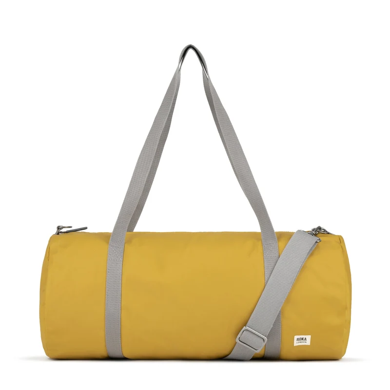 ROKA Mittelgroße Tasche City aus recyceltem Nylon - Mais
