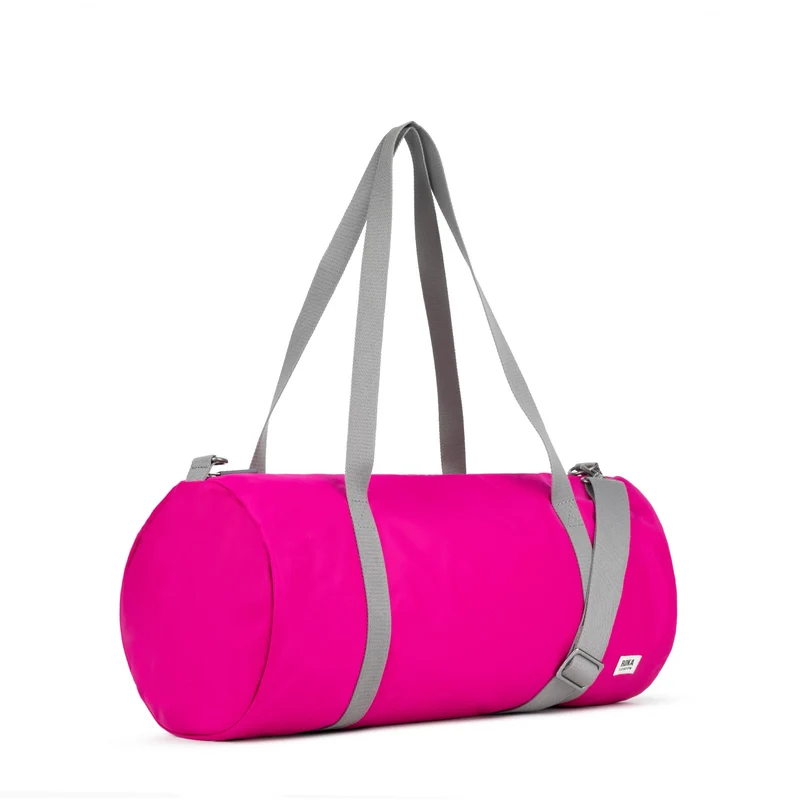 ROKA Mittelgroße Tasche City aus recyceltem Nylon - Bonbon