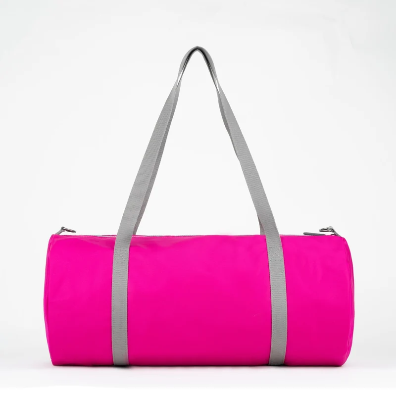 ROKA Mittelgroße Tasche City aus recyceltem Nylon - Bonbon