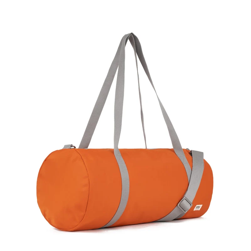 ROKA Mittelgroße Tasche City aus recyceltem Nylon - Gebranntes Orange