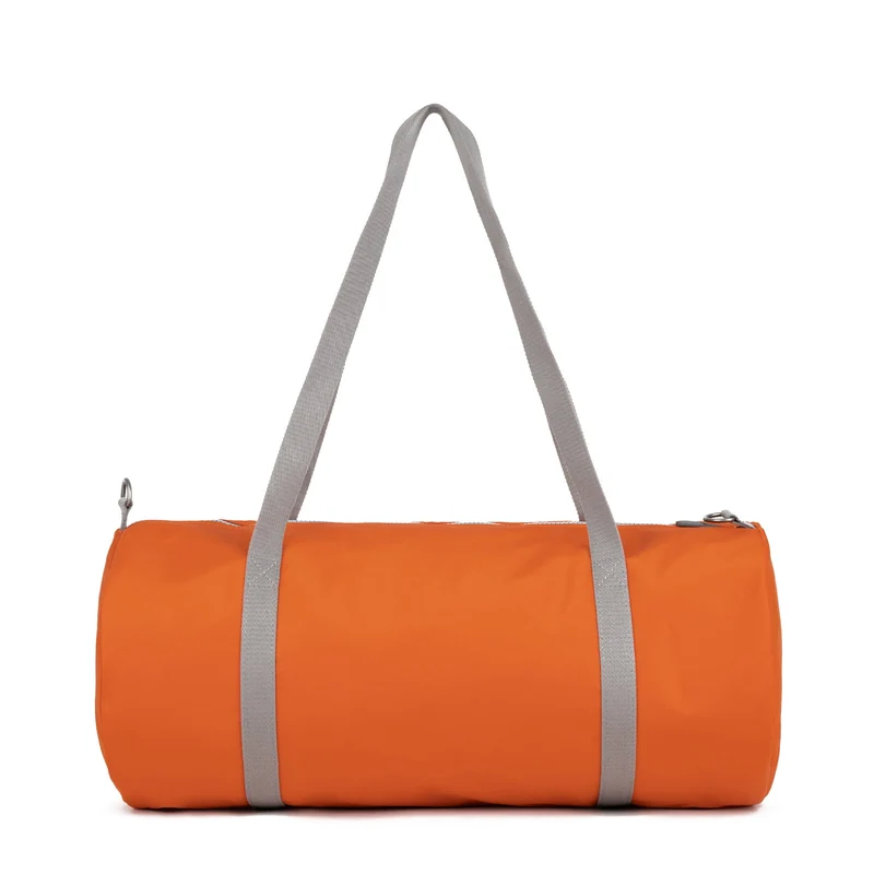ROKA Mittelgroße Tasche City aus recyceltem Nylon - Gebranntes Orange