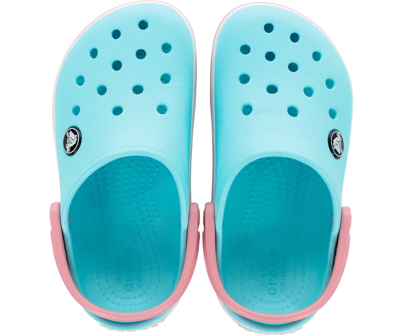 CROCS Kinder Crocband Clog - Eisblau / Weiß