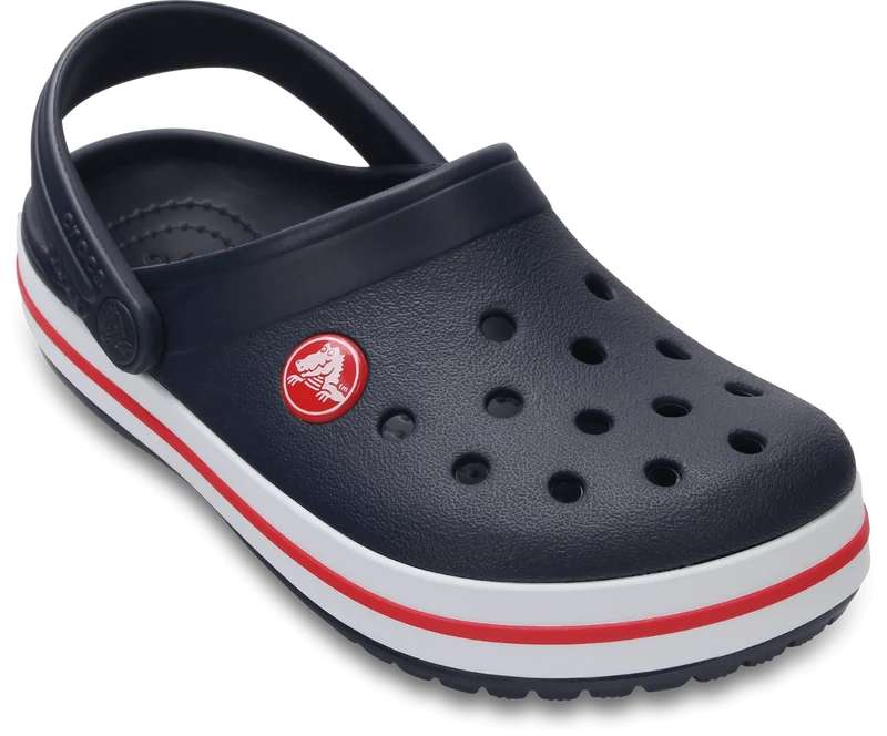 CROCS Kinder Crocband Clog - Marineblau / Rot