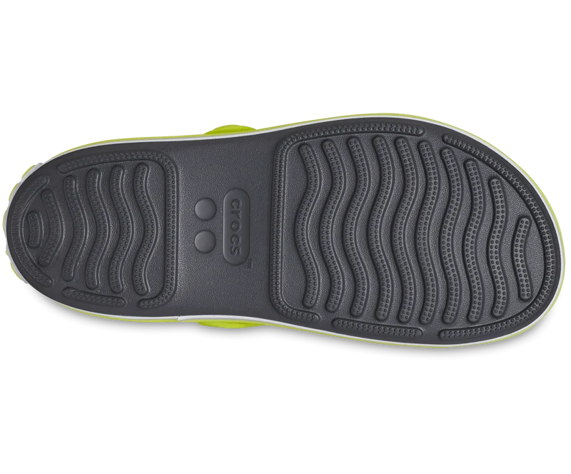 CROCS Kinder Crocband Cruiser Sandale - Schiefergrau / Acidity