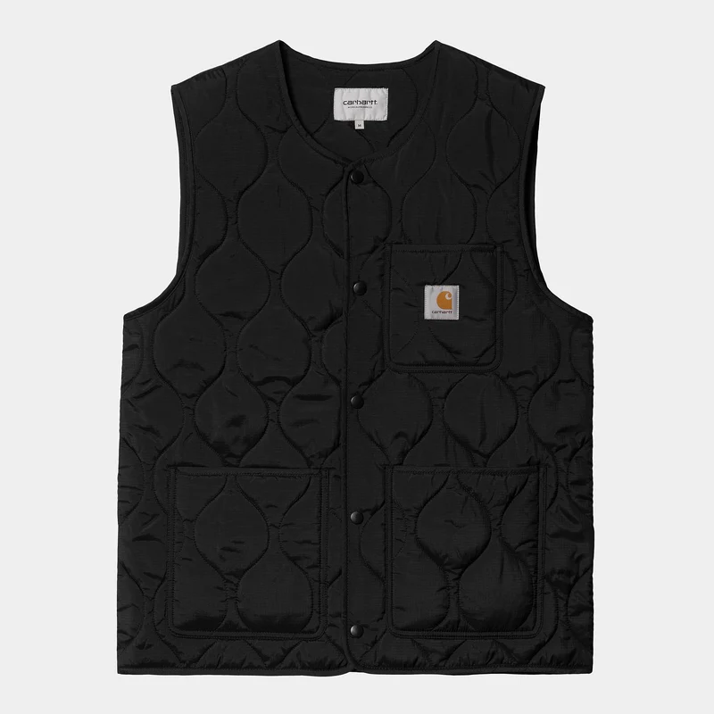 Carhartt WIP Herren Skyton Weste - Schwarz
