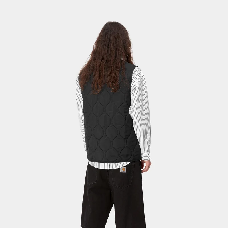 Carhartt WIP Herren Skyton Weste - Schwarz