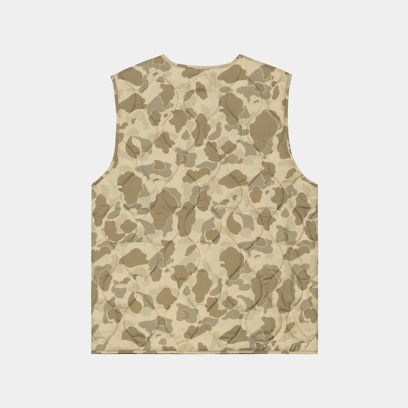 Carhartt WIP Herren Skyton Weste - Camo Duck Desert