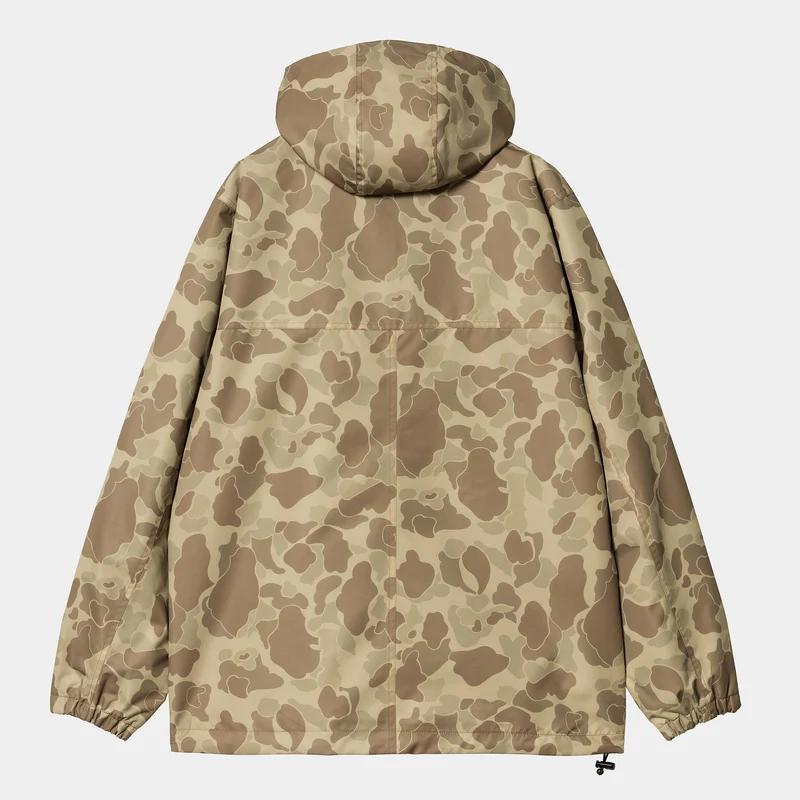 Carhartt WIP Herren Windbreaker Pullover Sommerjacke - Camo Duck Desert