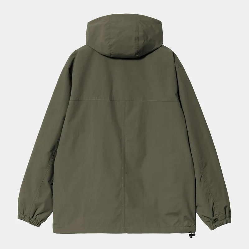 Carhartt WIP Herren Windbreaker Pullover Sommerjacke - Schildkröte / Weiß