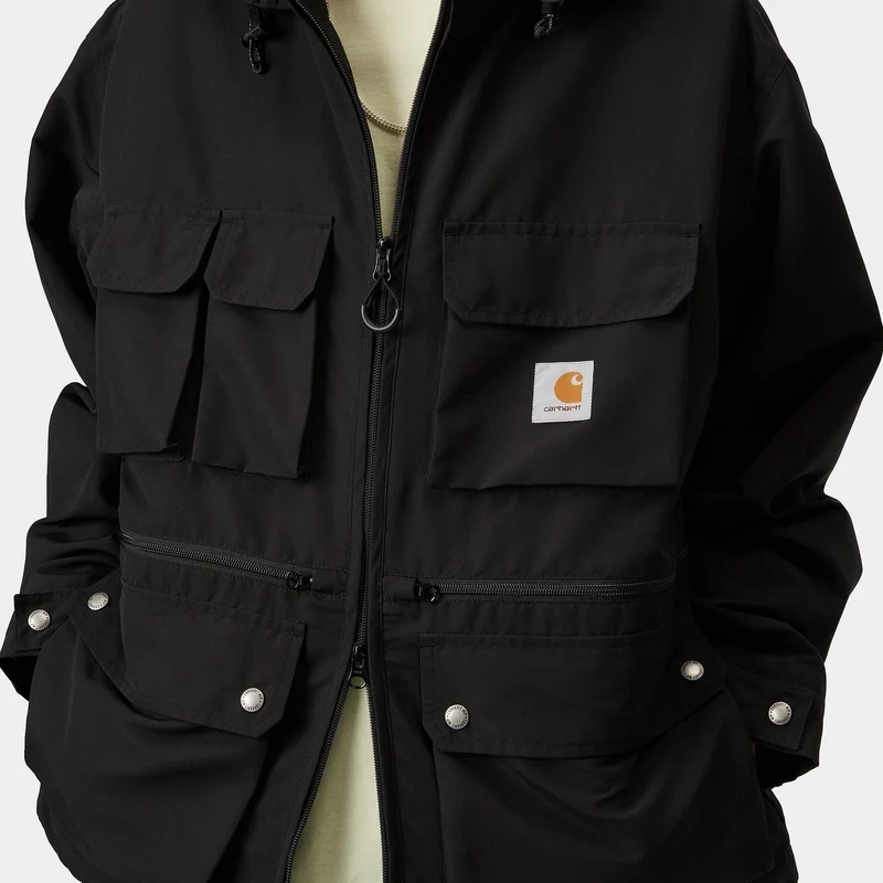 Carhartt WIP Herren Irwin Jacke - Schwarz