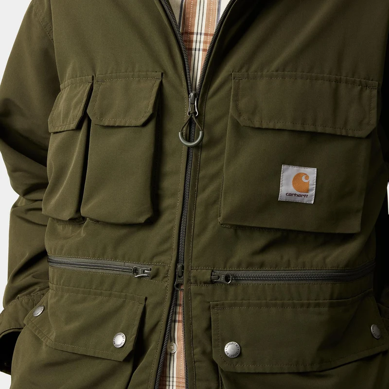Carhartt WIP Herren Irwin Jacke - Schildkrötengrün