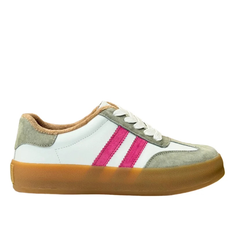 Drilleys Damen-Sneaker Fifty - Kirscholiv