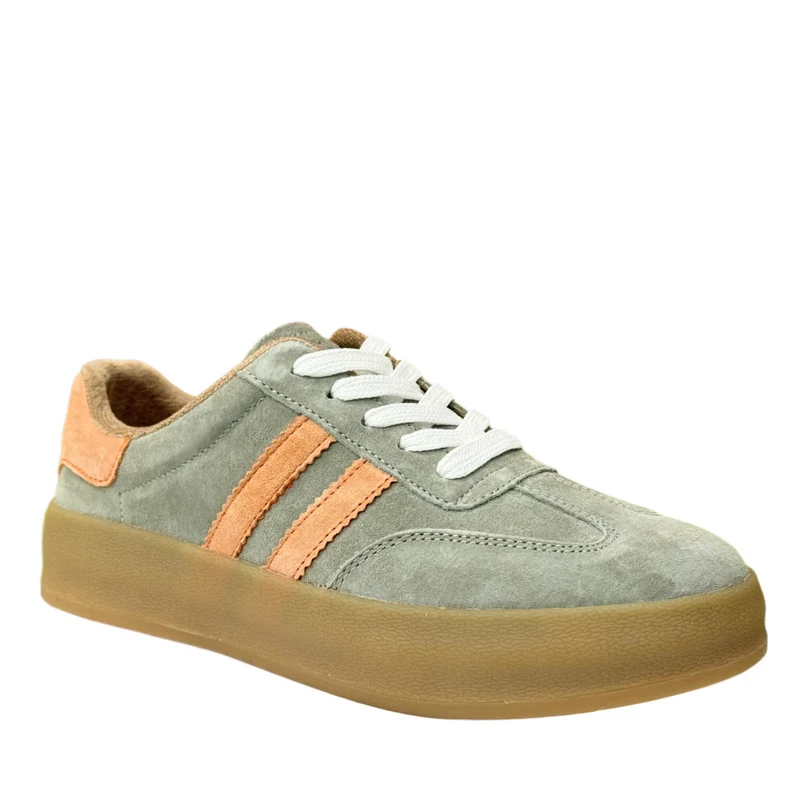 Drilleys Damen-Sneaker Fifty - Moosgrün