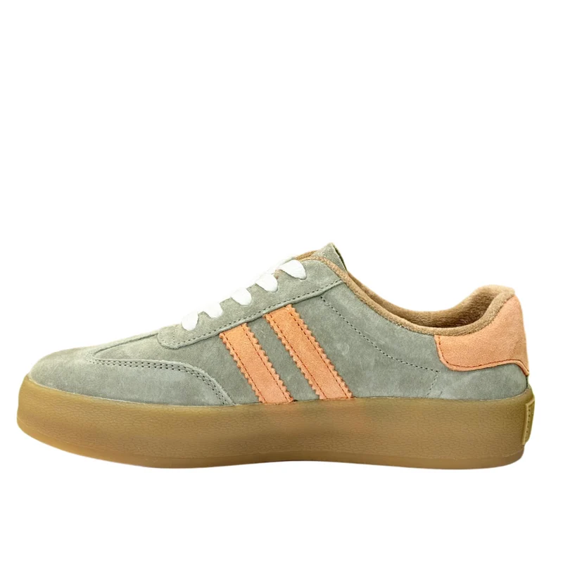 Drilleys Damen-Sneaker Fifty - Moosgrün